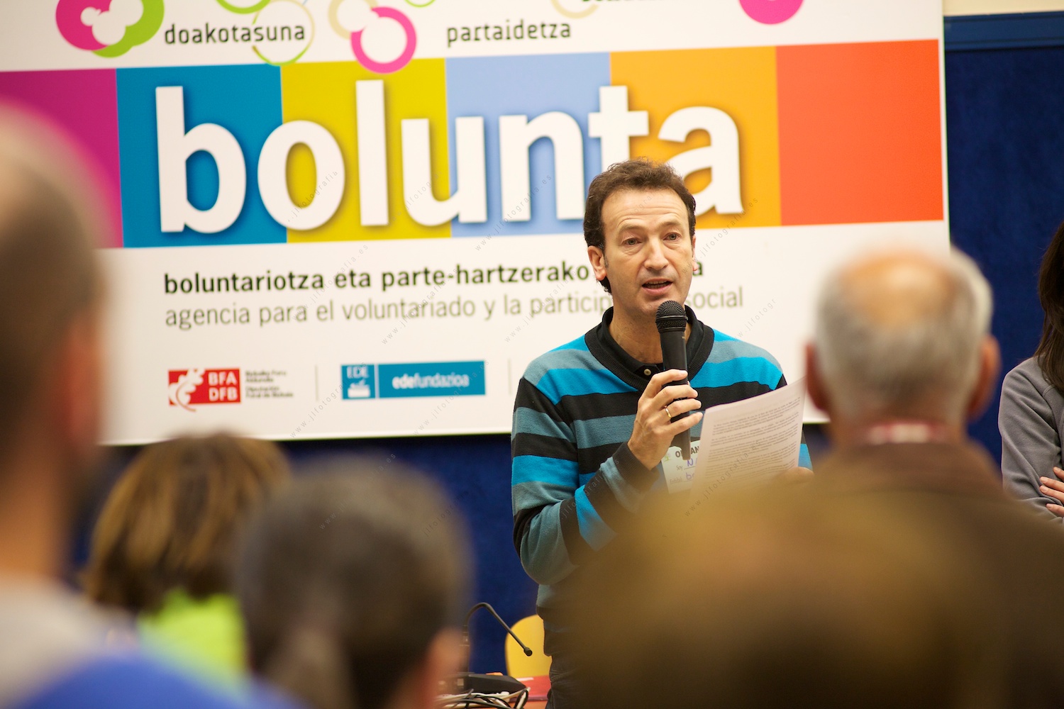 Presentación de la jornada de Bolunta en Bilbao