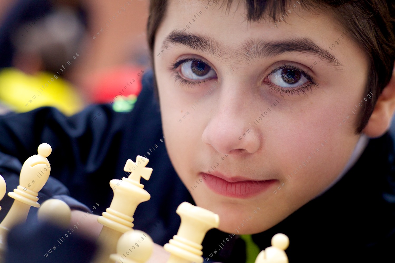 Unai Calleja, joven barakaldes jugador de ajedrez con varios títulos 